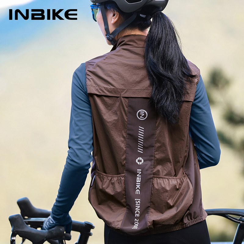 Cycling Rain Jacket Commute - INBIKE – gilet de cyclisme sans
