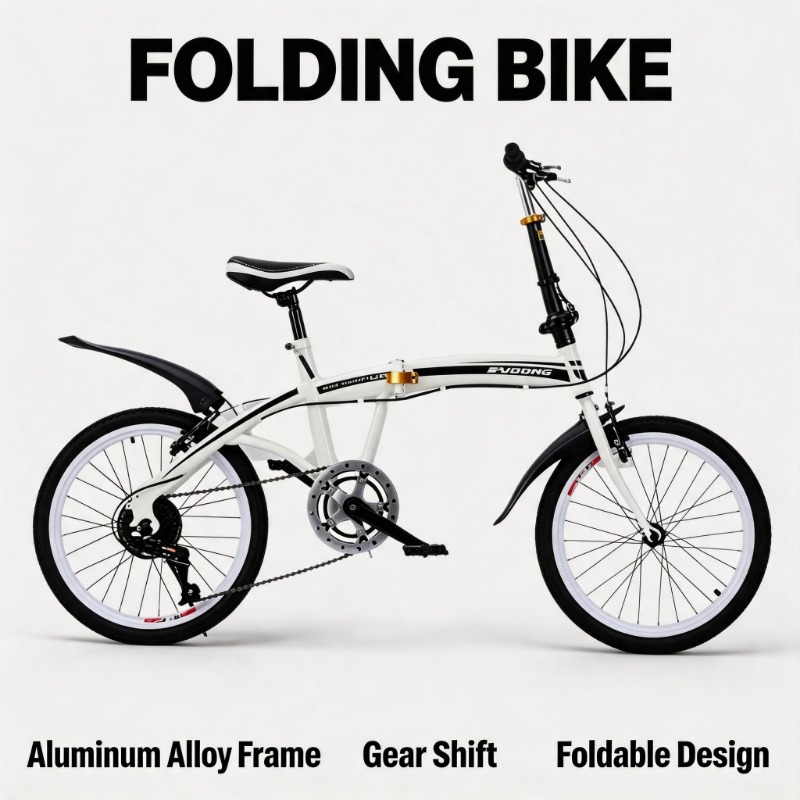 Commuting With Bike - Vélo pliant de 20 pouces -