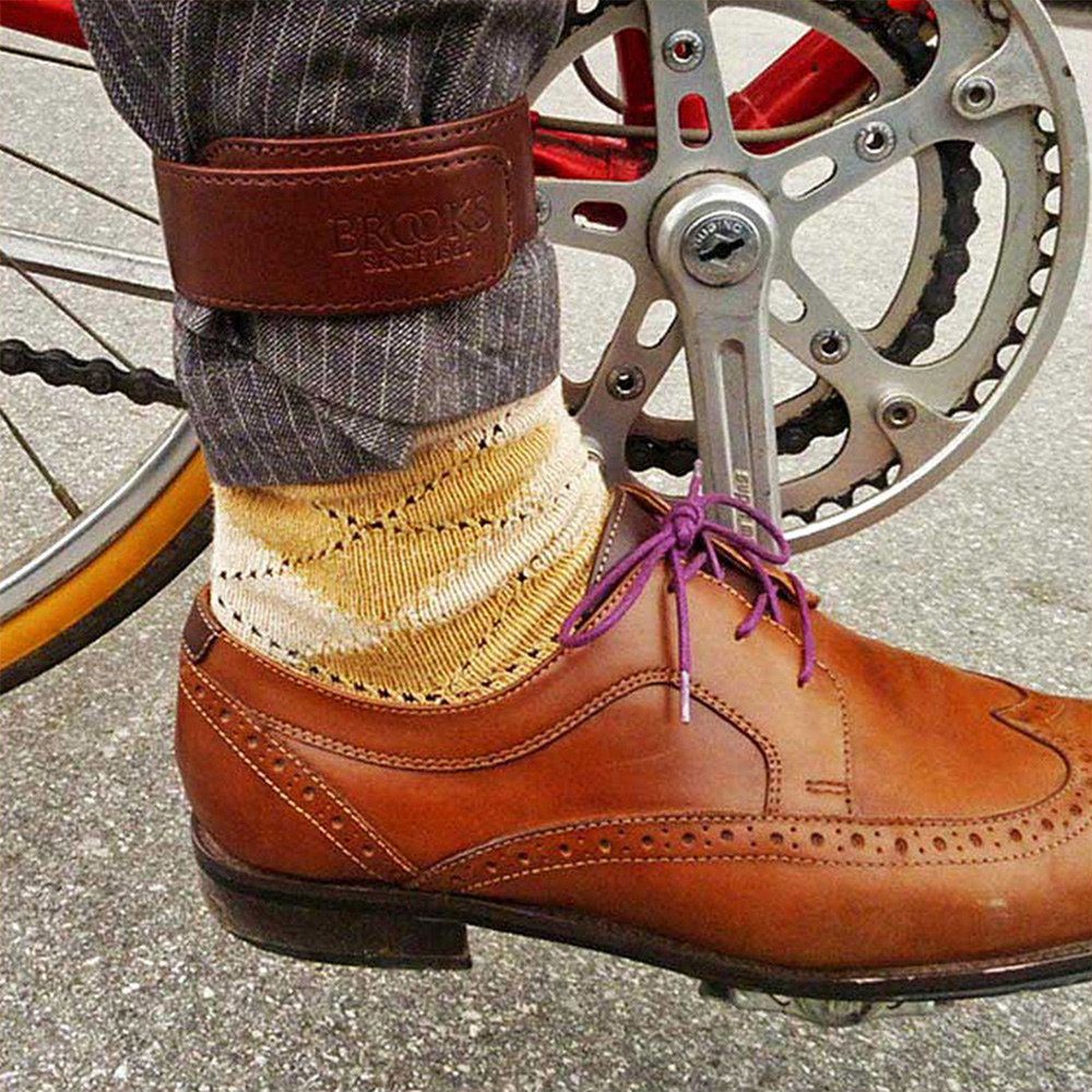 Cycling Commute Gear - Brooks banlieue cyclisme jambe sangle vélo