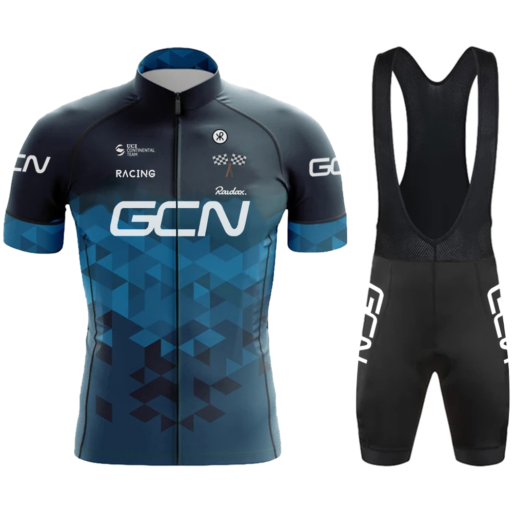 Cycling Commute Shorts - RAUDAXGCN-Ensemble de vélo à manches courtes