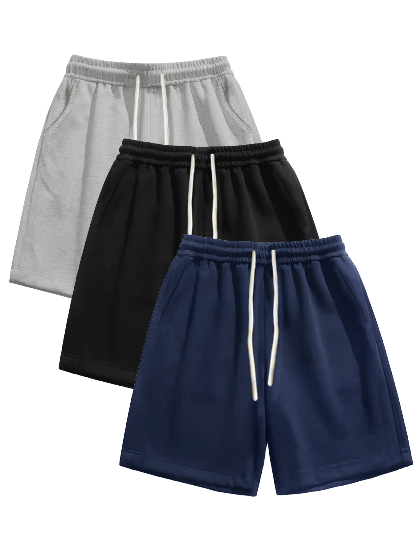 Cycling Commute Shorts - Shorts 3 pièces pour hommes, pantalon