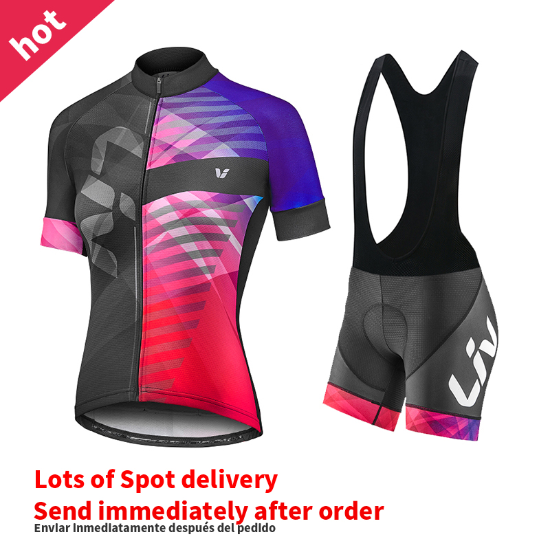 Cycling Community - VEV-Ensemble de cyclisme pour femme, maillot