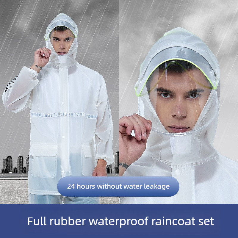 Combinaison de pluie réfléchis - Cycling Rain Jacket Commute avis et prix