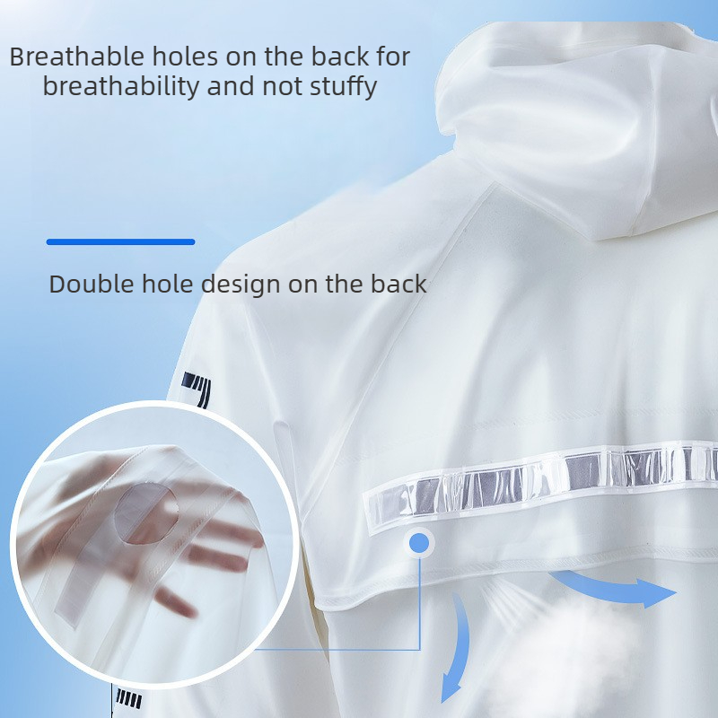 Combinaison de pluie réfléchis - Cycling Rain Jacket Commute avis et prix
