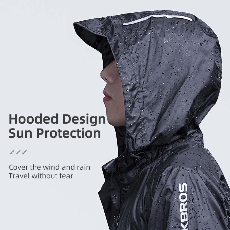 ROCKBROS-Manteau de pluie à ca - Cycling Rain Jacket Commute avis et prix