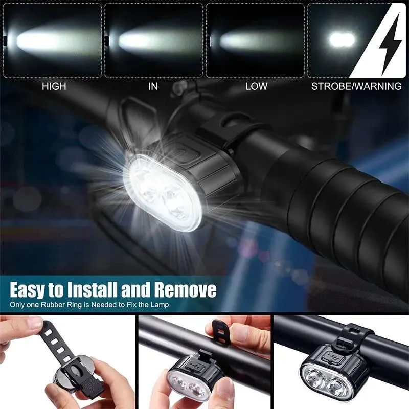 Feux de vélo avant et arrière  - Bike Light Front Rear avis et prix
