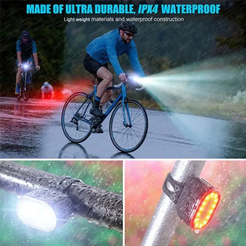Feux de vélo avant et arrière  - Bike Light Front Rear avis et prix