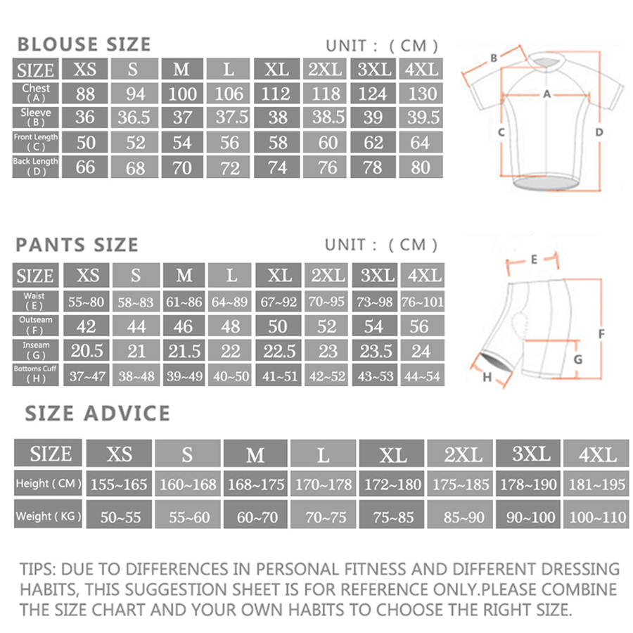 Rvouei – ensemble de maillots  - Cycling Community avis et prix