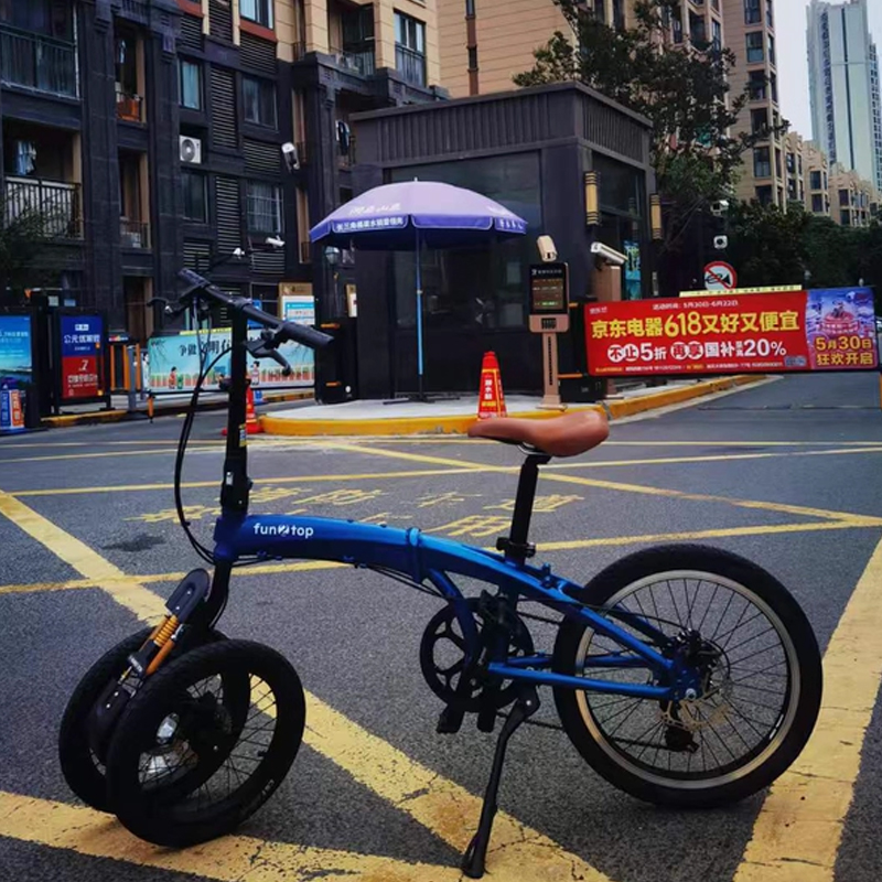Vélo pliant à double roue avan - Commuting With Bike avis et prix